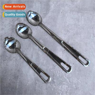 Portion pot serving spoon body stainless steel fry more crea
