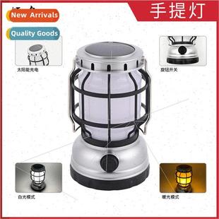 outdoor light rechargeable solar camping 1990T led portable