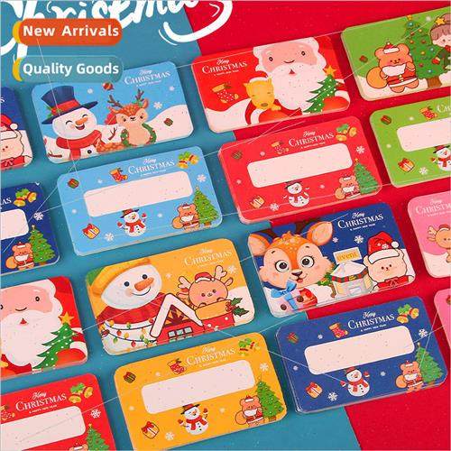 Cartoon Christmas scratch card parent-child interaction scra