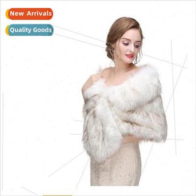 2023 new Korean  of the imitation rabbit hair shawl imitatio