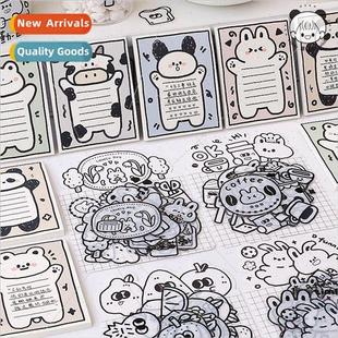 cartoon rabbit cute pen simple Cute pack pellet white Milk