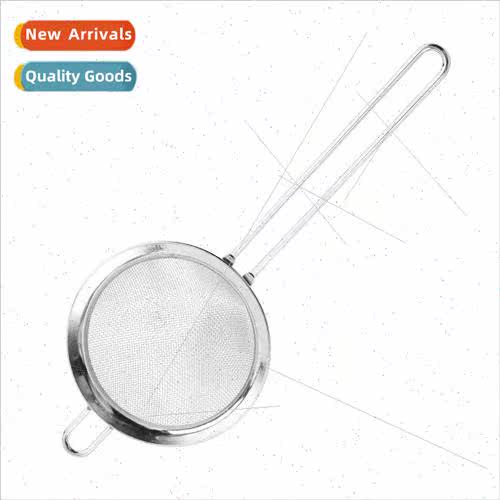 Strainer funnel 304 stainless steel thickened home kitchen s