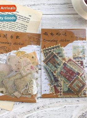 Stamping Sticker Pack Poetry and Faraway Series Retro Handbo