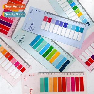 stickers inde Morandi index loose leaf candy color pet