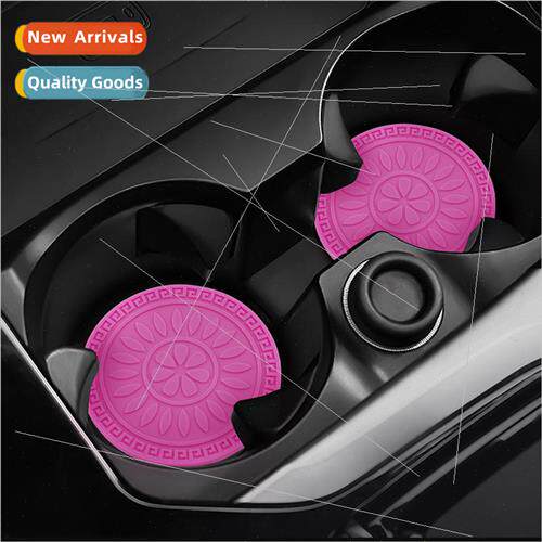 New car with diamond coasters car coasters car -slip mat hea