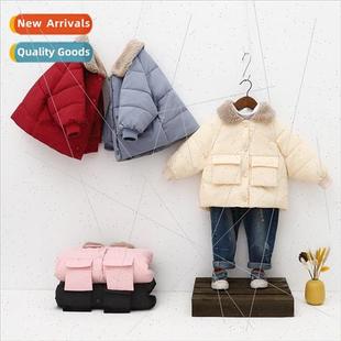 down cotton the new winte childrens Korean 2023 clothing