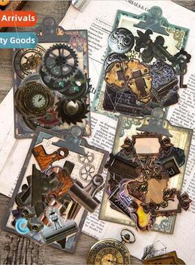 pet stickers industrial town series vintage book markers cli