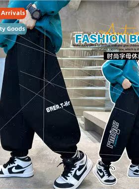 Boys pants spring and fall  boys big boys handsome fried set