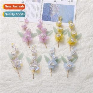 leaves lotus diy fairy handm bouquet green core super flower