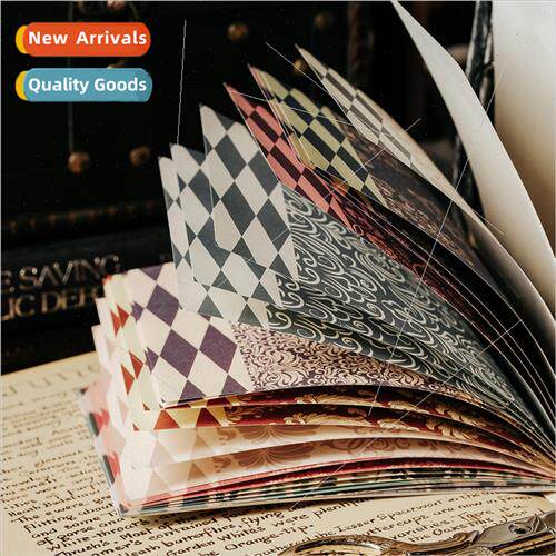 Vintage border material paper book baroque country series cr