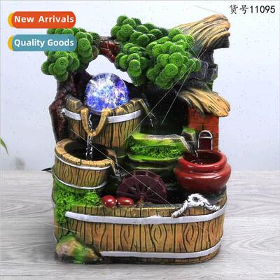 Wigwam running water fountain feng shui wheel humidifier hom