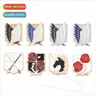 town en适用ce law rose guard pin Giants the Attack Anime