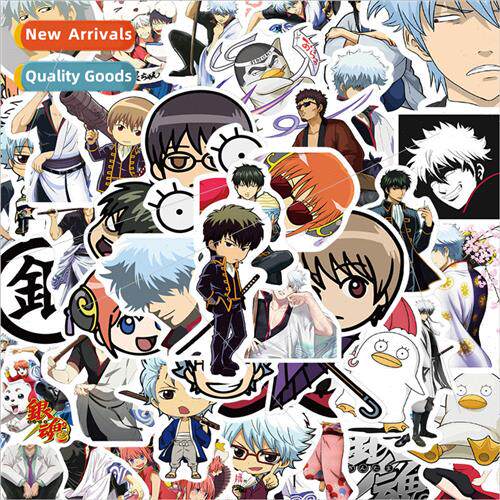 50 silver soul graffiti stickers cartoon Japanese anime stic