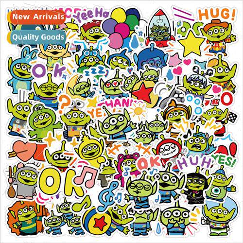 60 Toy Story Stickers Cute Cartoon Animation Characters Deco
