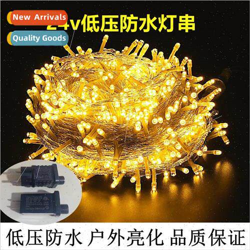 Led small light string 24v low voltage light string colorful