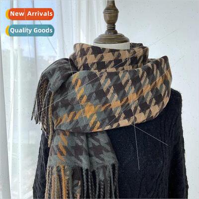 Korean  of the imitation cashmere scarf birds nest female ta