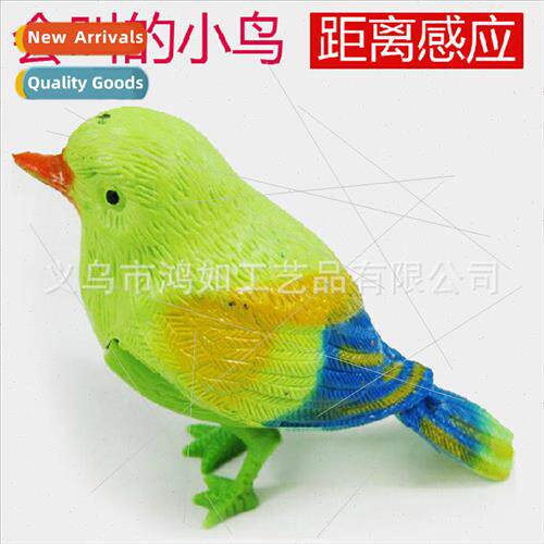 Home small decorations branch will chirp distance sensing bi
