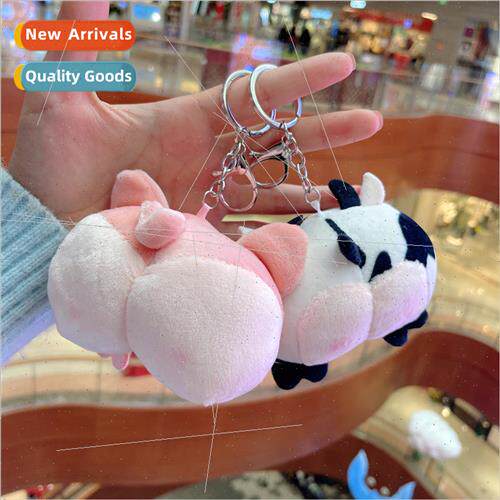 Cute corgi hip animal cat butt plush butt keychain small pen
