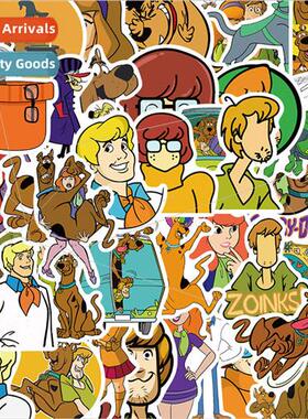 50 Cartoon Anime Scooby Doo 1 Doodle Stickers Cell Phone Cas