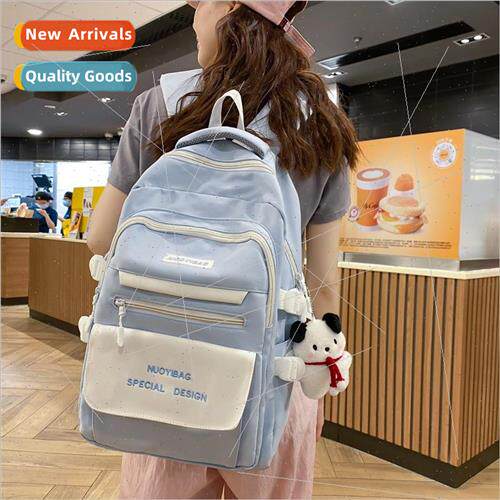 High-color value large-capacity schoolbag female students ju