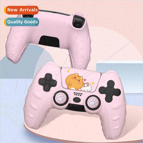PS5 controller silicone protective cover soft and com适用tab