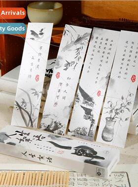 Bookmarks ancient  ink and Zen warm words quotes can be writ