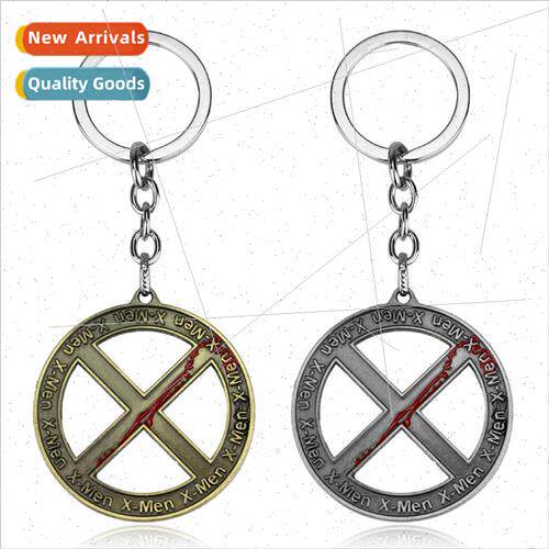 Movie  X-Men X-Men alloy car keychain pendant gift