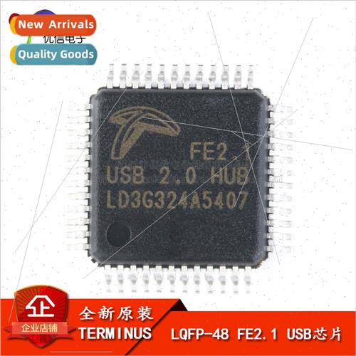 al Genuine SMT FE2.1 LQFP-48 USB2.0 Hi-Speed 7-Port Hub Cont