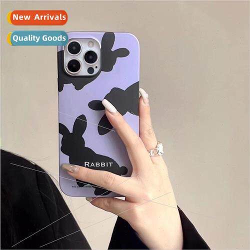 Black rabbit Zhang Yixing 适用 iPhone 15 phone case 13promax