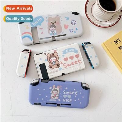 适用 适用 switch cartoon cute protective case ns bear doll l