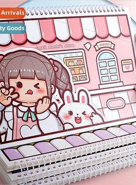 Small spuds release book A4 loose-leaf simple tape stickers