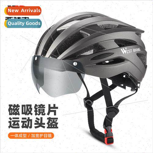 Windscreen helmet bicycle one-piece helmet mountain road bik