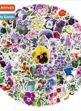 100 pcs of colorful cordial handmade stickers notebook stati