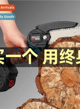 ngle-handed lithium electric saw logging saw brushless recha