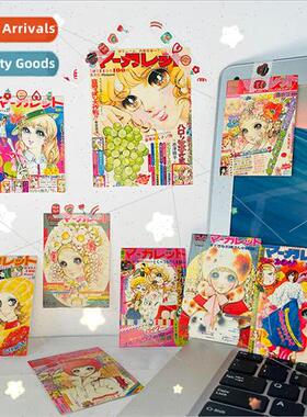 9pcs/pack Retro Nostalgic Flower Fairy Cards Japan Showa Gir