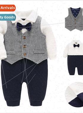 Childrens clothing baby onesie spring and fall baby boy air