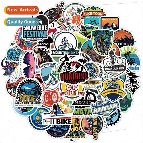 50pcs mountain outdoor bike graffiti stickers luggage motorc