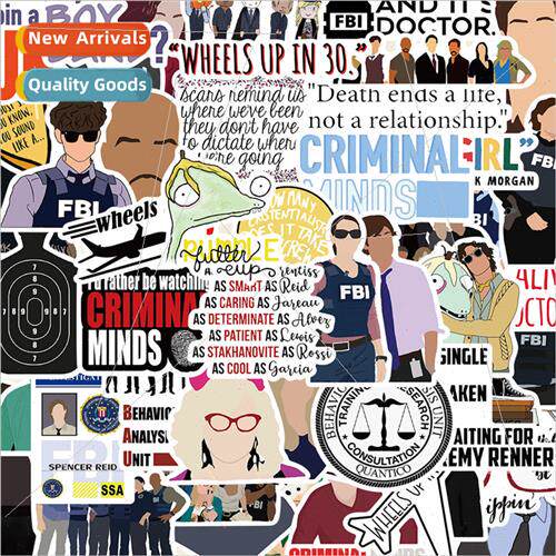 50 new U.S. drama Criminal Minds characters personalized gra
