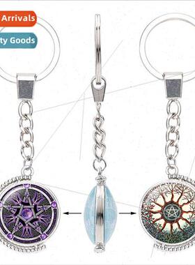 Celtic Triangle Mystic Symbol Double ded Spinning Time Gemst