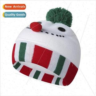 one ear fall warm cute piece baby winter and hat Snowman