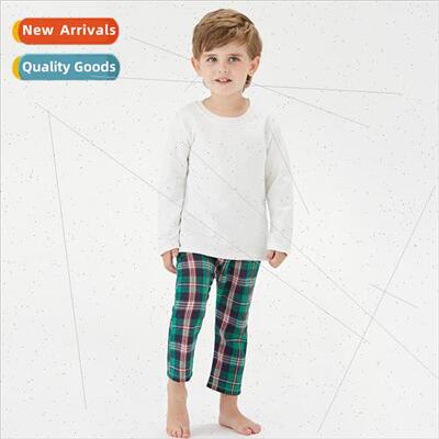 New childrens homewear spring and autumn male and female bab