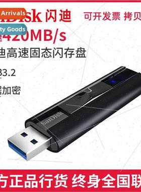 SanDisk USB Flash Drive CZ880 SuperSpeed Metal USB3.1 Busine
