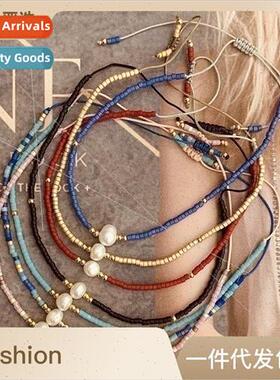 Bohemian Style Natural Freshwater Pearls Strand Mi Jewelry W