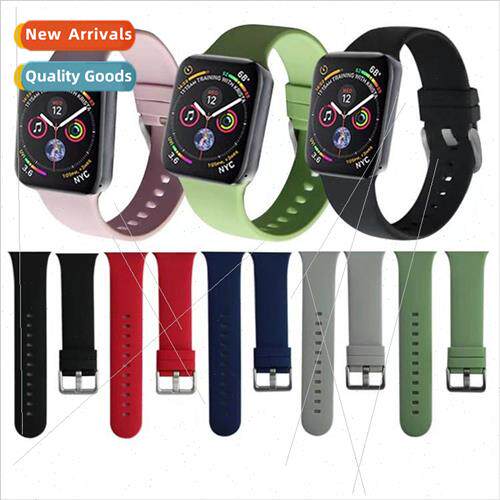 Solid color silicone watch band 适用 apple watchapple watch1