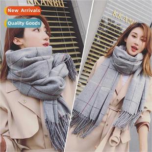 and winter the female shawl fall Korean Scarf thickened