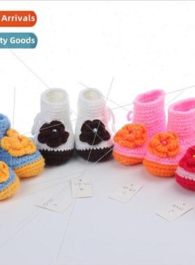 New hand-knitted baby soft-soled toddler shoes Mens and wome