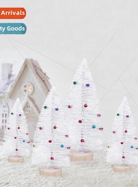New Christmas decorations white with bells pine needles spri
