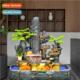 rockery ornaments fish water Large floor pond fountain villa