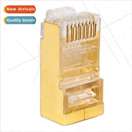 Shielded Super Category 6 Gold Shell PC+Copper Gold Plated E