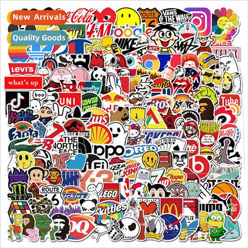 201 LOGO graffiti stickers decorative luggage car motorcycle